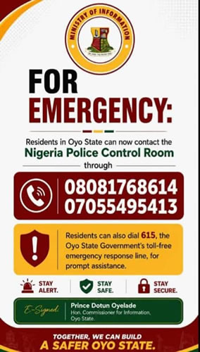 nigeria police control room